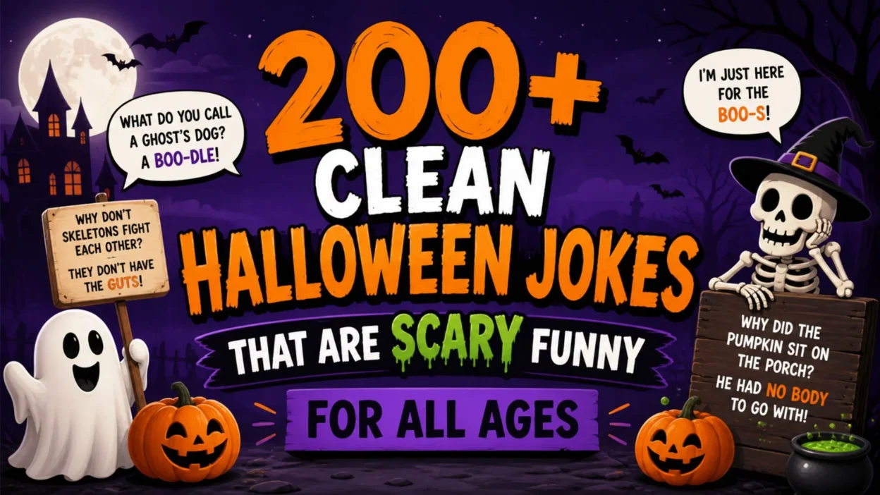 200+ Clean Halloween Jokes That Are Scary Funny for All Ages