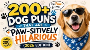 200+ Dog Puns That Are Paw-sitively Hilarious (2026 Edition)