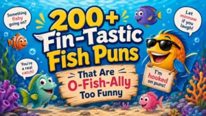 200+ Fin-Tastic Fish Puns That Are O-Fish-Ally Too Funny