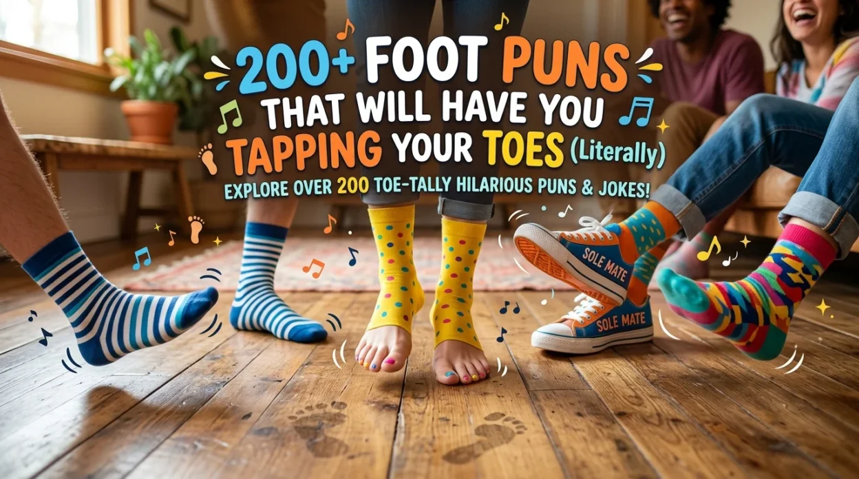 200+ Foot Puns That Will Have You Tapping Your Toes (Literally)