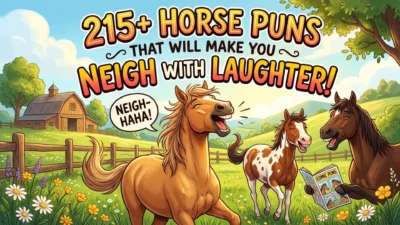 215+ Horse Puns That Will Make You Neigh With Laughter