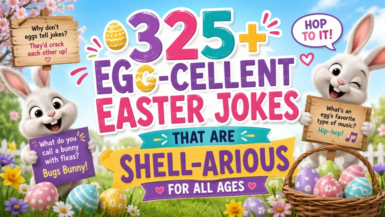 325+ Egg-cellent Easter Jokes That Are Shell-arious for All Ages