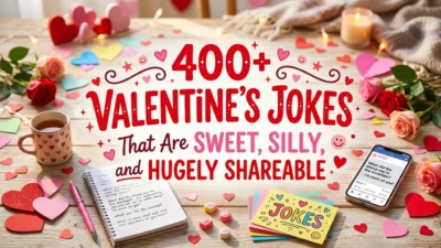 400+ Valentine’s Jokes That Are Sweet, Silly, and Hugely Shareable
