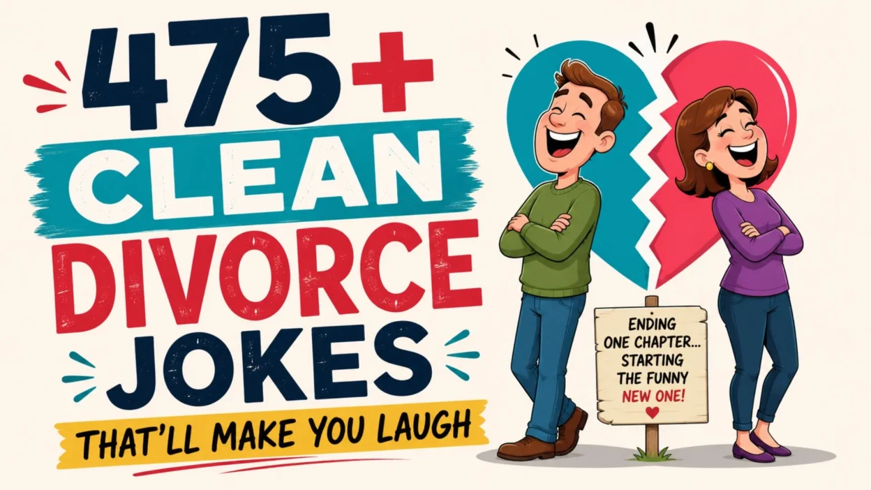 475+ Clean Divorce Jokes That’ll Make You Laugh
