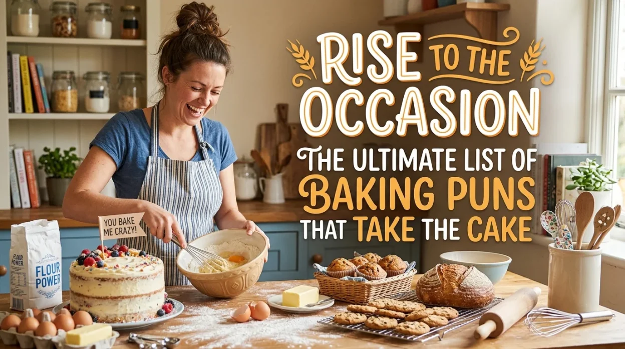Rise to the Occasion: The Ultimate List of Baking Puns That Take the Cake