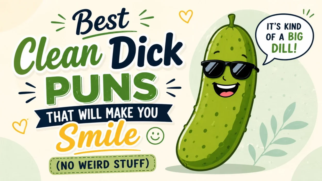 Best Clean Dick Puns That Will Make You Smile (No Weird Stuff)