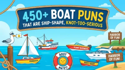 450+ Boat Puns That Are Ship‑Shape, Knot‑Too‑Serious