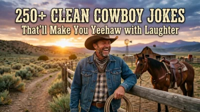 250+ Clean Cowboy Jokes That’ll Make You Yeehaw with Laughter