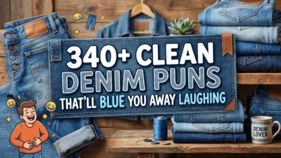 340+ Clean Denim Puns That’ll Blue You Away Laughing