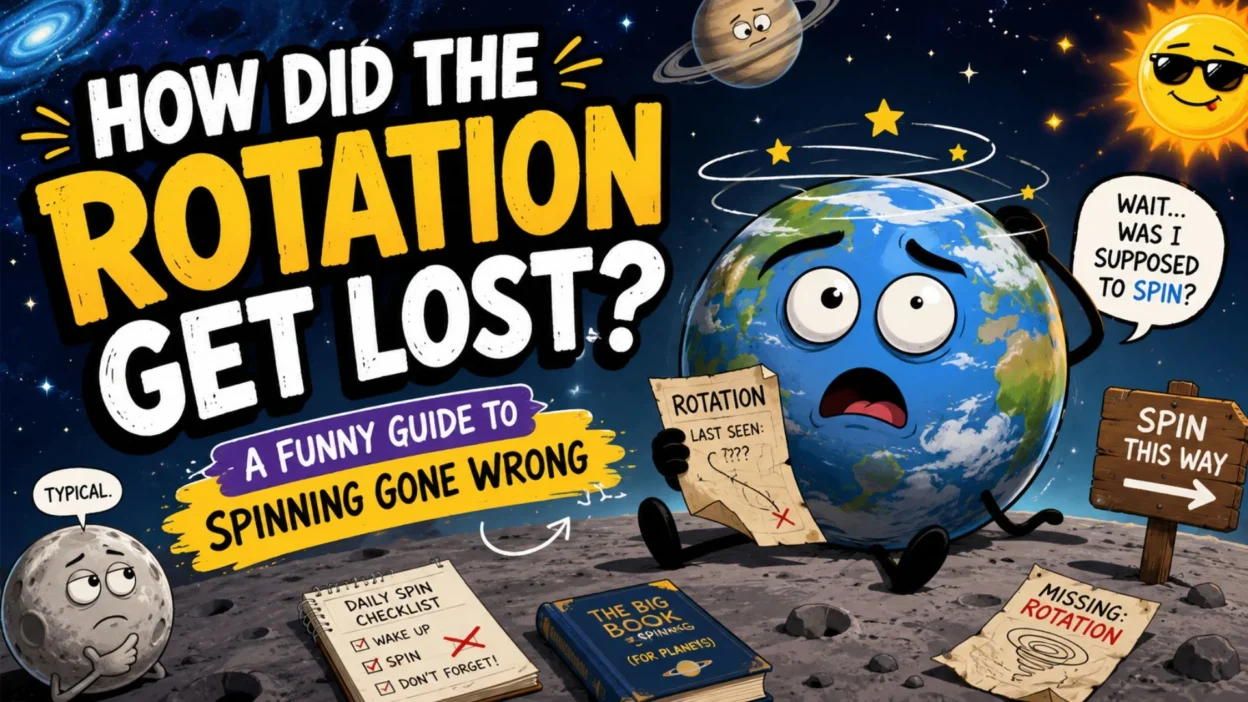 How Did the Rotation Get Lost A Funny Guide to Spinning Gone Wrong