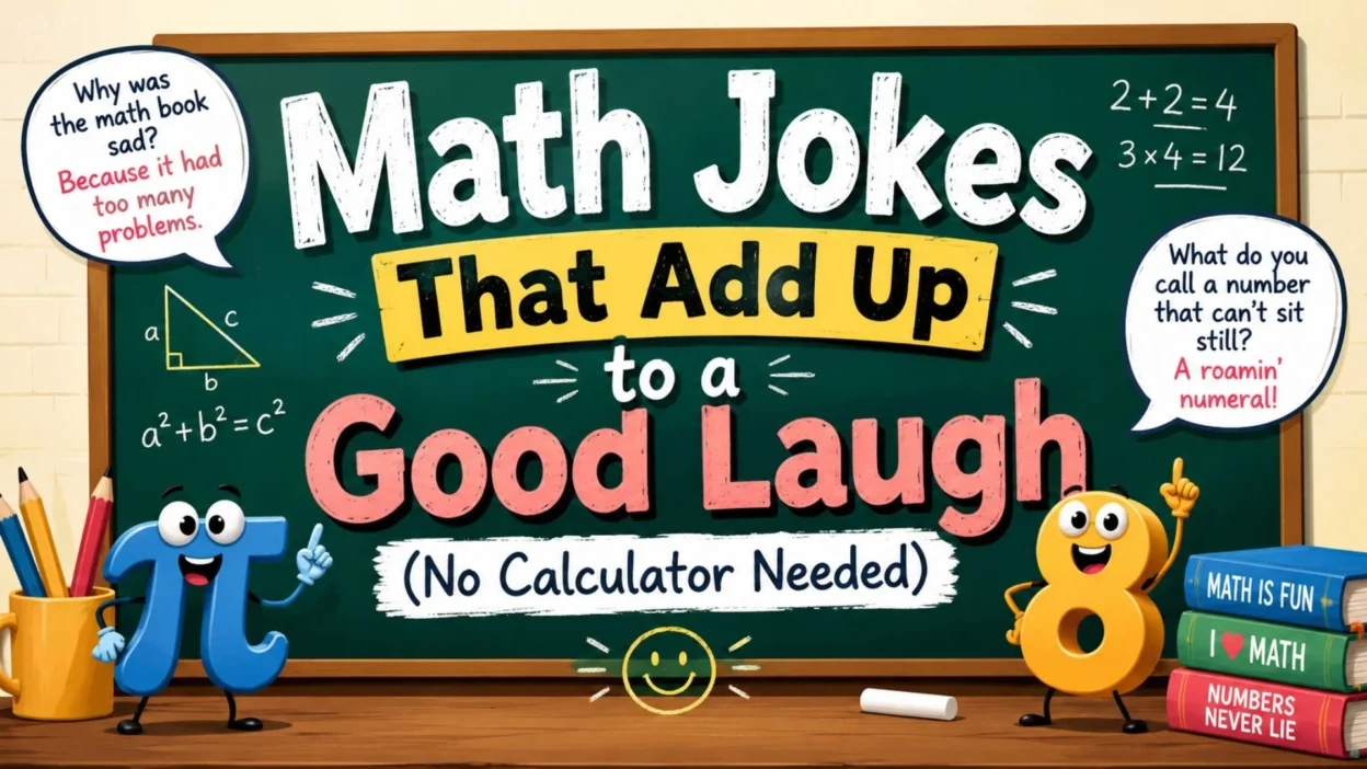 Math Jokes That Add Up to a Good Laugh (No Calculator Needed)