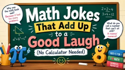 Math Jokes That Add Up to a Good Laugh (No Calculator Needed)