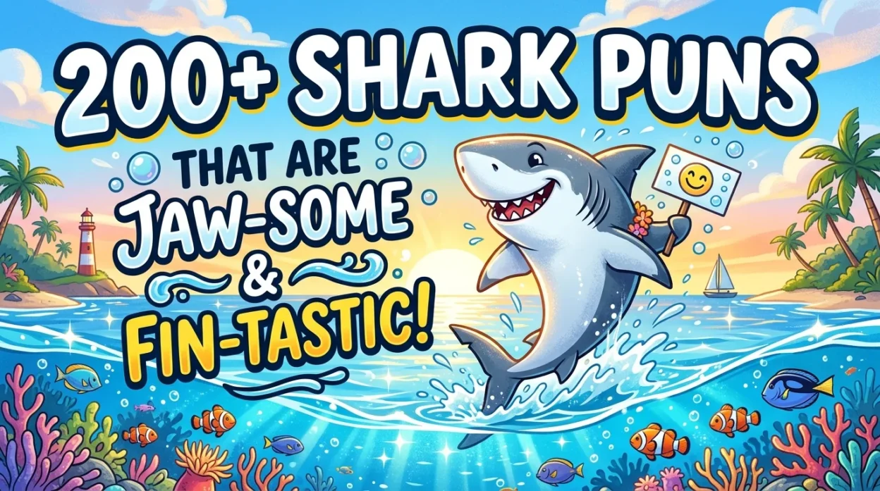 200+ Shark Puns That Are Jaw-some and Fin-tastic