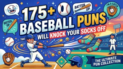 175+ Baseball Puns That Will Knock Your Socks Off