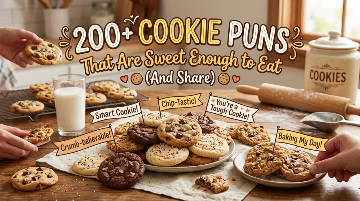 200+ Cookie Puns That Are Sweet Enough to Eat (And Share)