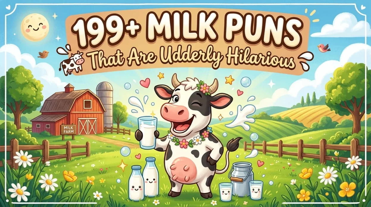 199+ Milk Puns That Are Udderly Hilarious