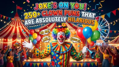 Joke’s on You! 250+ Clown Puns That Are Absolutely Hilarious