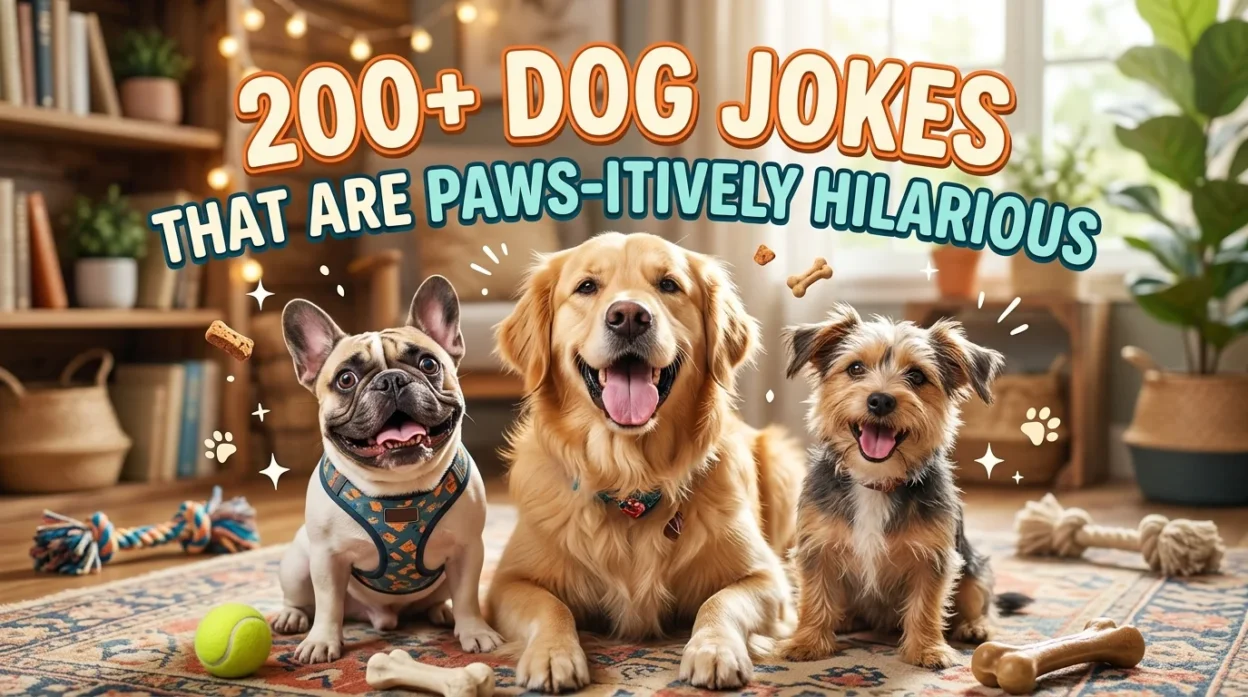 200+ Dog Jokes That Are Paws-itively Hilarious