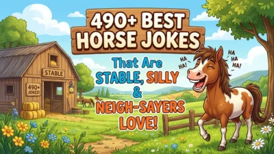 490+ Best Horse Jokes That Are Stable, Silly & Neigh-sayers Love