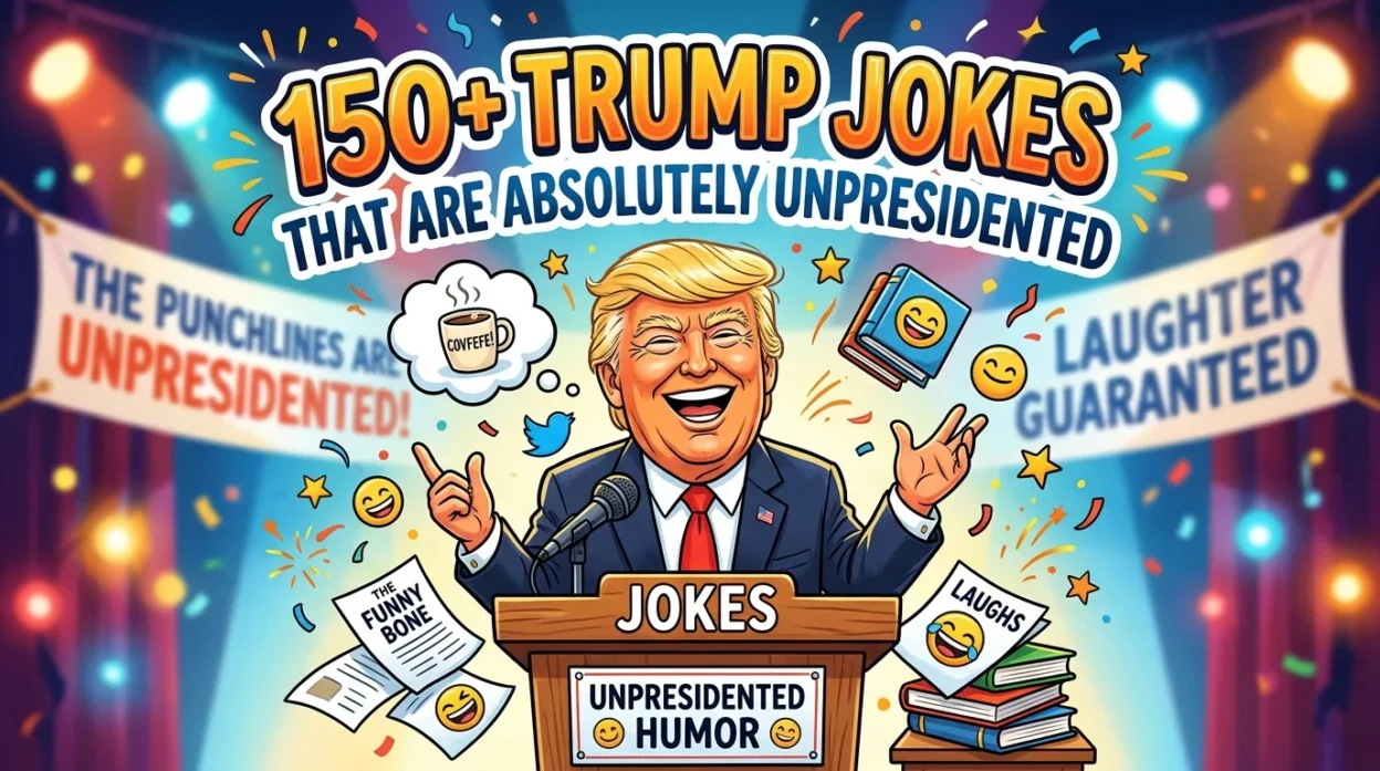 150+ Trump Jokes That Are Absolutely Unpresidented