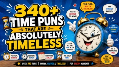 340+ Time Puns That Are Absolutely Timeless ⏰