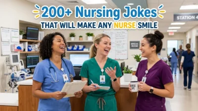 200+ Nursing Jokes That Will Make Any Nurse Smile