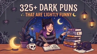 325+ Dark Puns That Are Lightly Funny 🌙