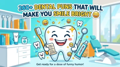 260+ Dental Puns That Will Make You Smile Bright 😁