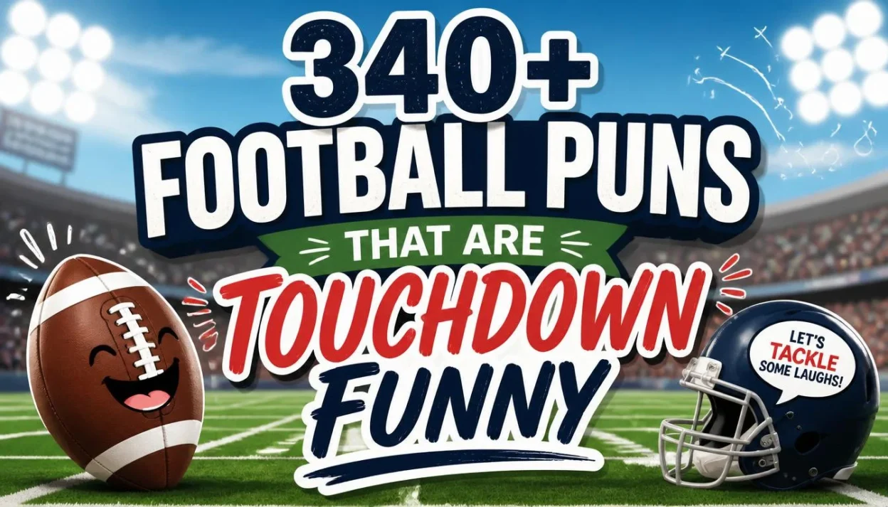 340+ Football Puns That Are Touchdown Funny