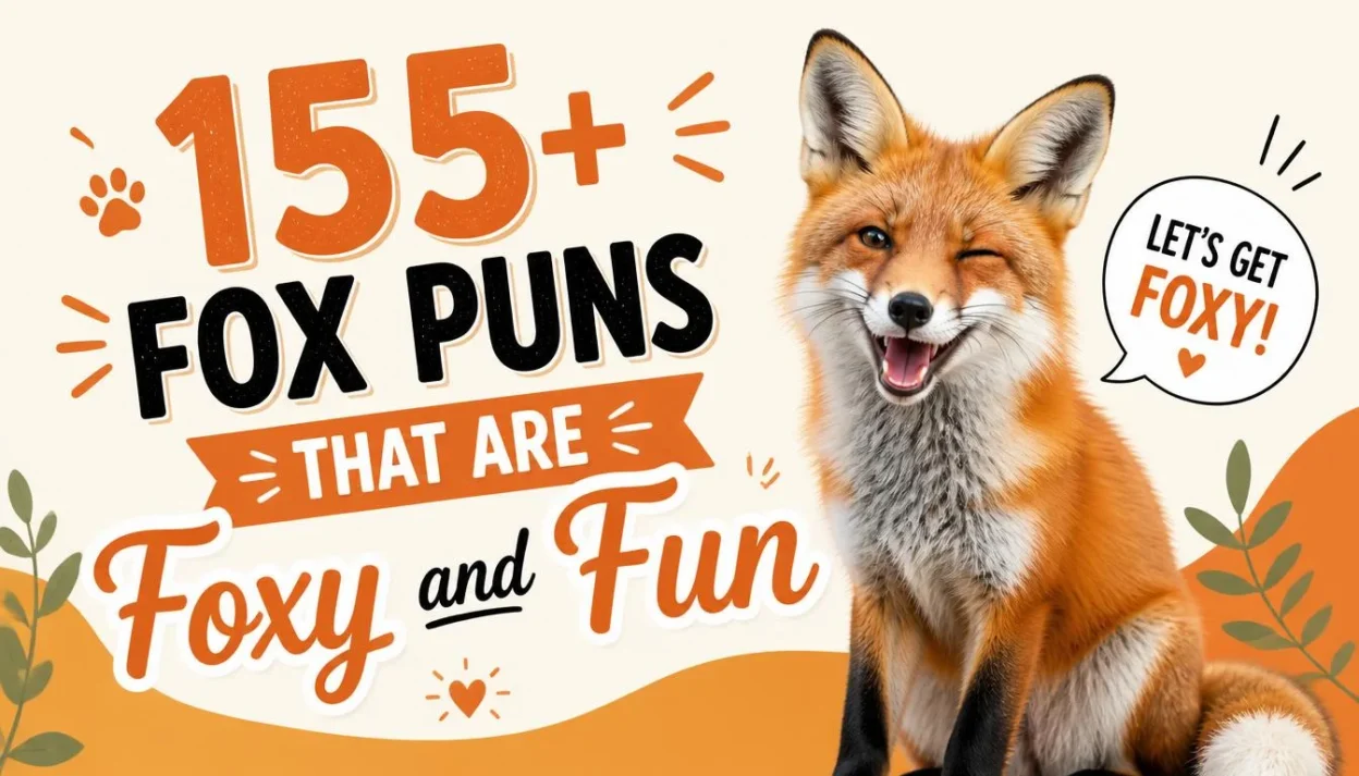 155+ Fox Puns That Are Foxy and Fun