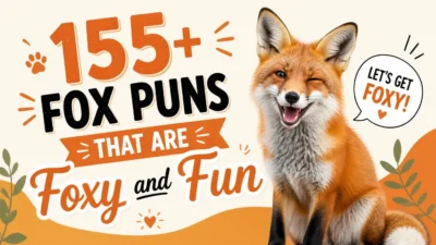 155+ Fox Puns That Are Foxy and Fun