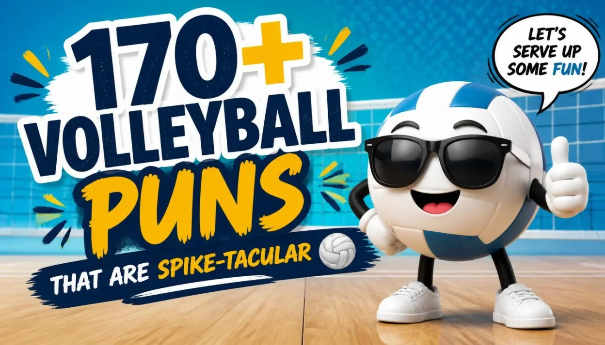 170+ Volleyball Puns That Are Spike-tacular 🏐