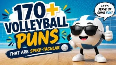 170+ Volleyball Puns That Are Spike-tacular 🏐