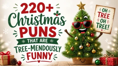 220+ Christmas Puns That Are Tree-mendously Funny 🎄