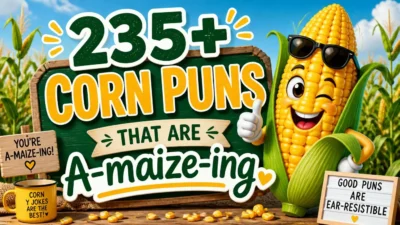 235+ Corn Puns That Are A-maize-ing 🌽