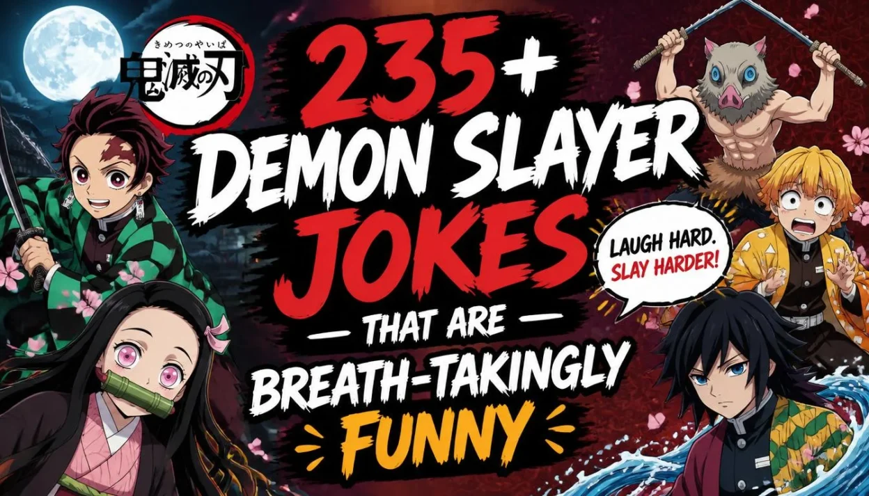 235+ Demon Slayer Jokes That Are Breath-takingly Funny