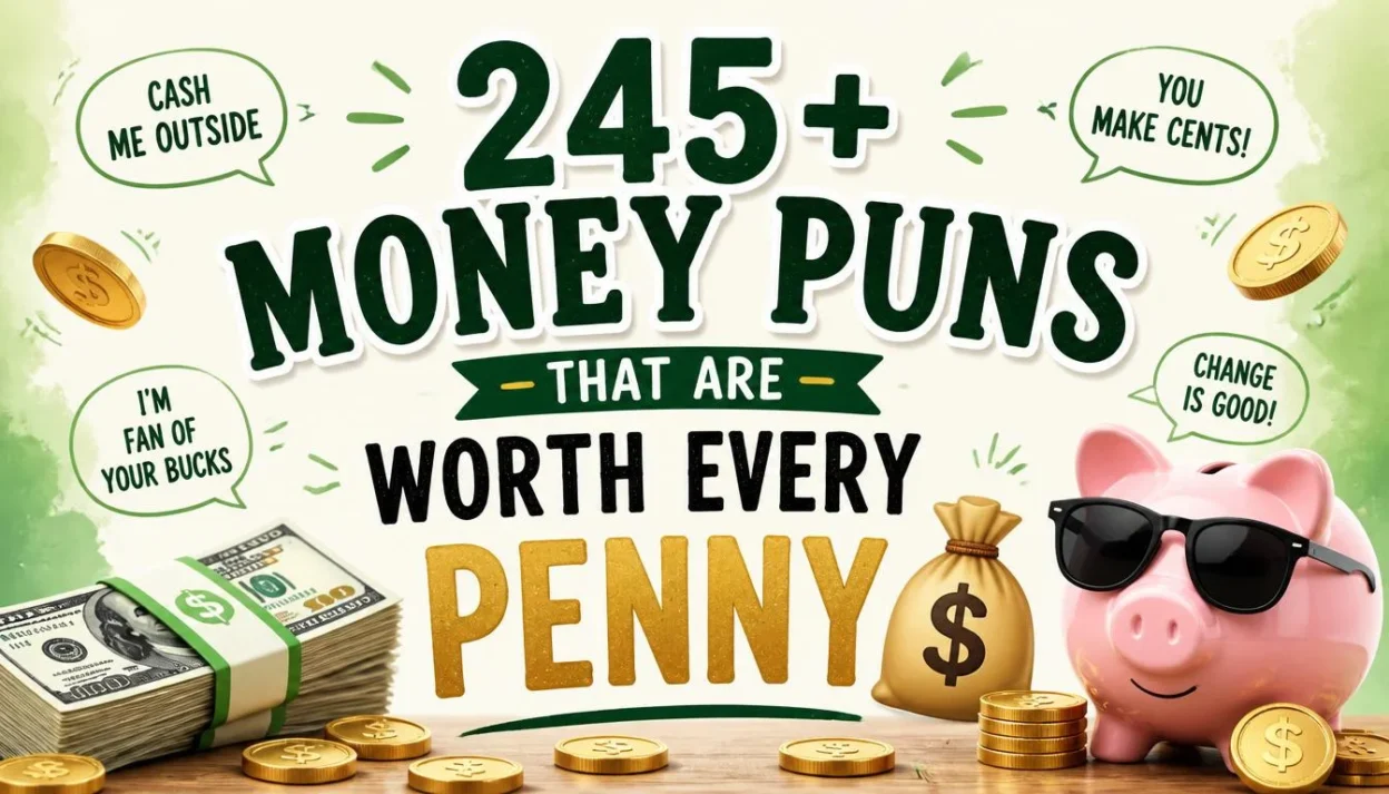 245+ Money Puns That Are Worth Every Penny 💰