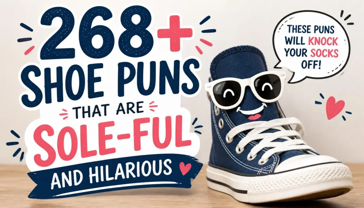 268+ Shoe Puns That Are Sole-ful and Hilarious