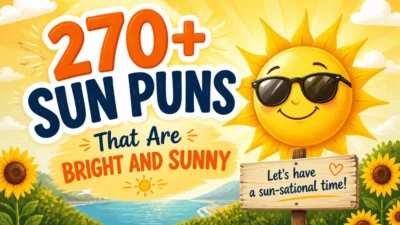 270+ Sun Puns That Are Bright and Sunny ☀️