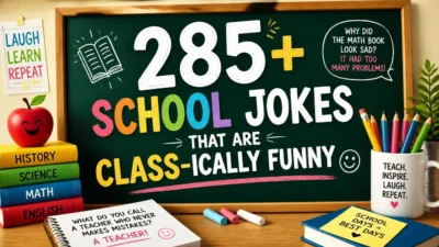 285+ School Jokes That Are Class-ically Funny 📚