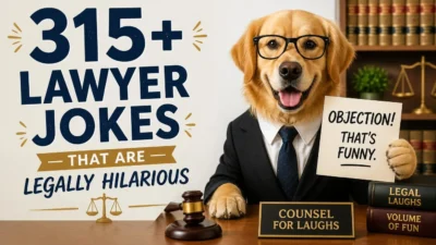 315+ Lawyer Jokes That Are Legally Hilarious ⚖️