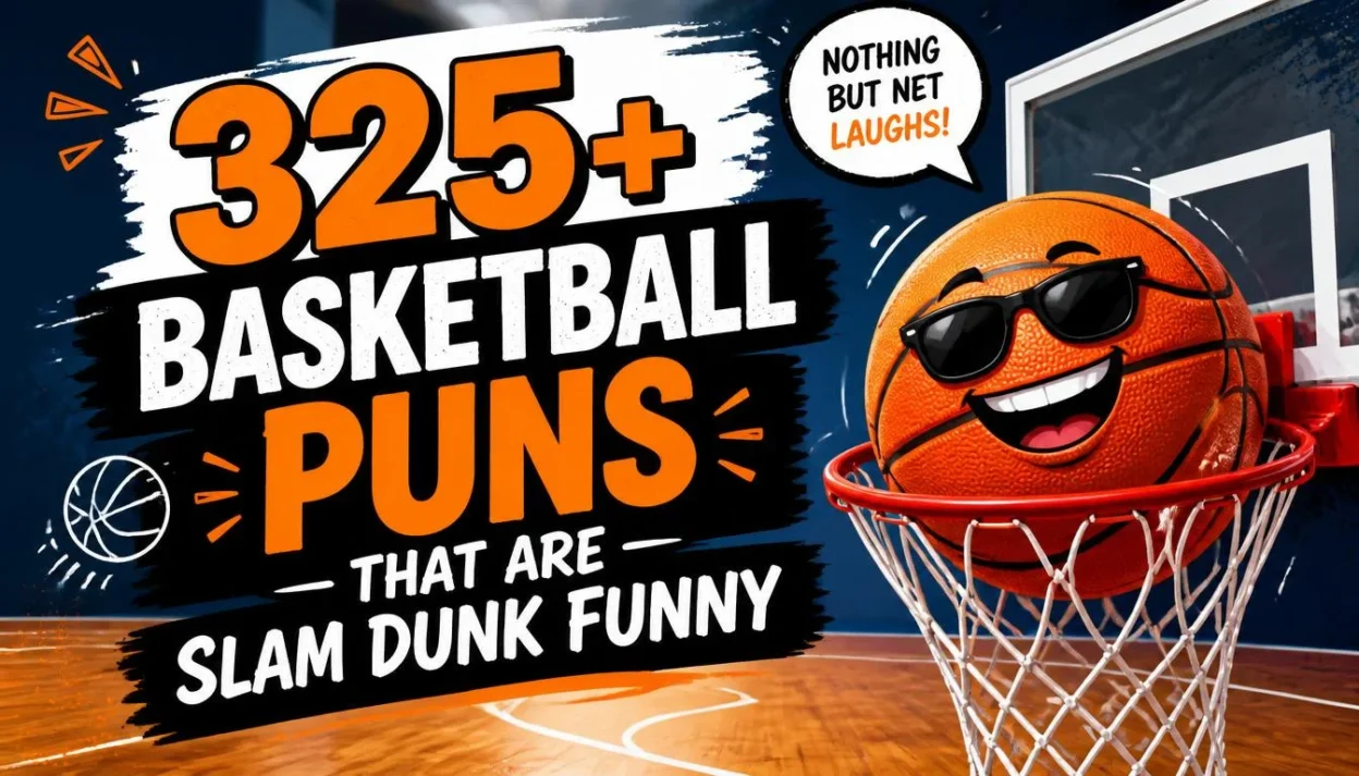 325+ Basketball Puns That Are Slam Dunk Funny