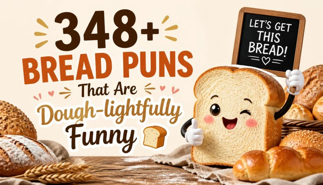 348+ Bread Puns That Are Dough-lightfully Funny 🍞