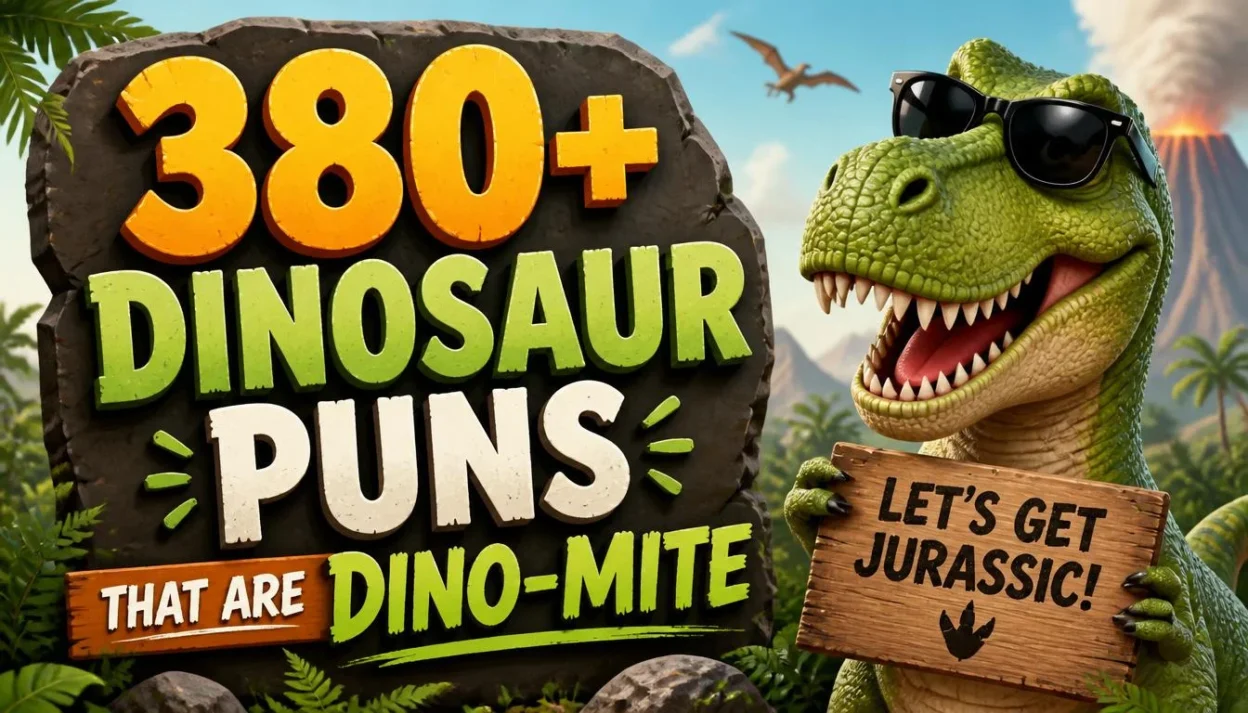 380+ Dinosaur Puns That Are Dino-mite