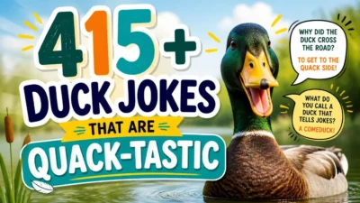 415+ Duck Jokes That Are Quack-tastic 🦆