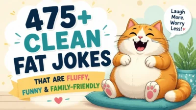 475+ Clean Fat Jokes That Are Fluffy, Funny & Family-Friendly