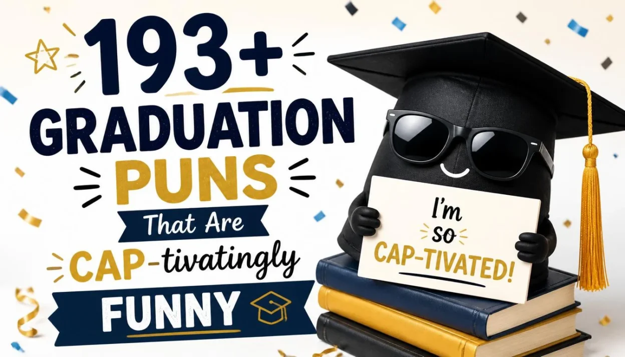 193+ Graduation Puns That Are Cap-tivatingly Funny 🎓