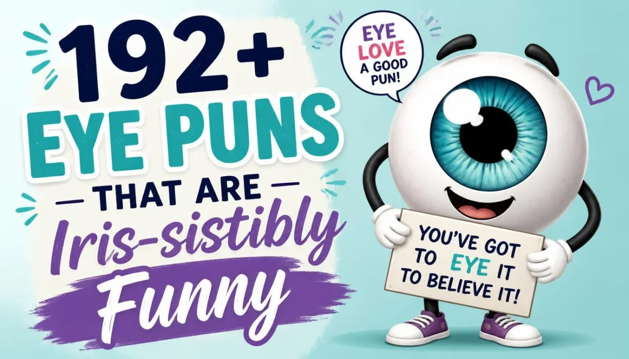 192+ Eye Puns That Are Iris-sistibly Funny 👁️